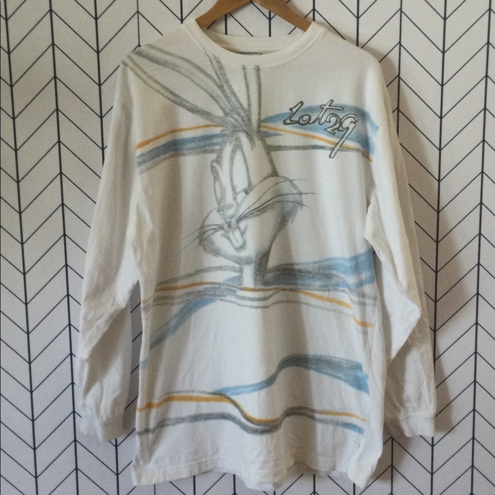 Vintage Lot 29 Bugs Bunny Looney Tunes All over print Large